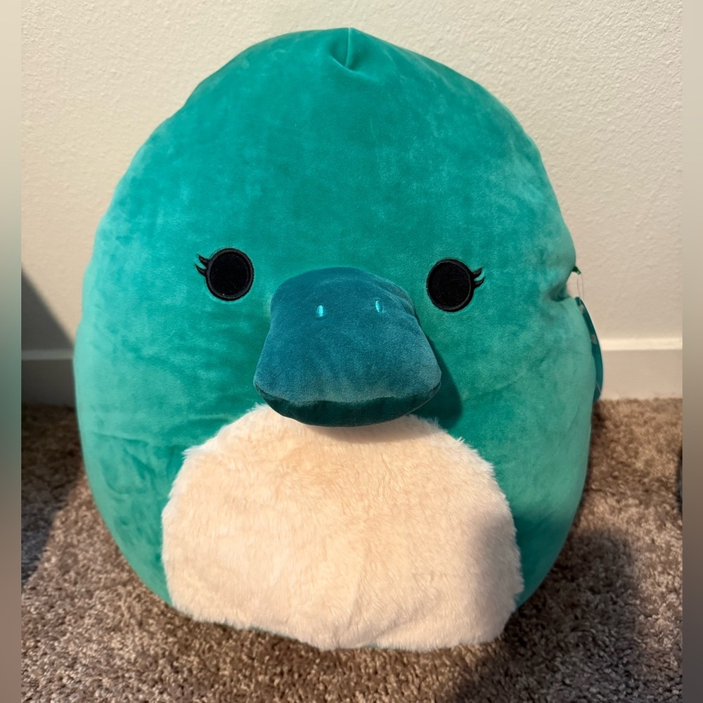 NWT 16 in Selassi Platypus Squishmallow